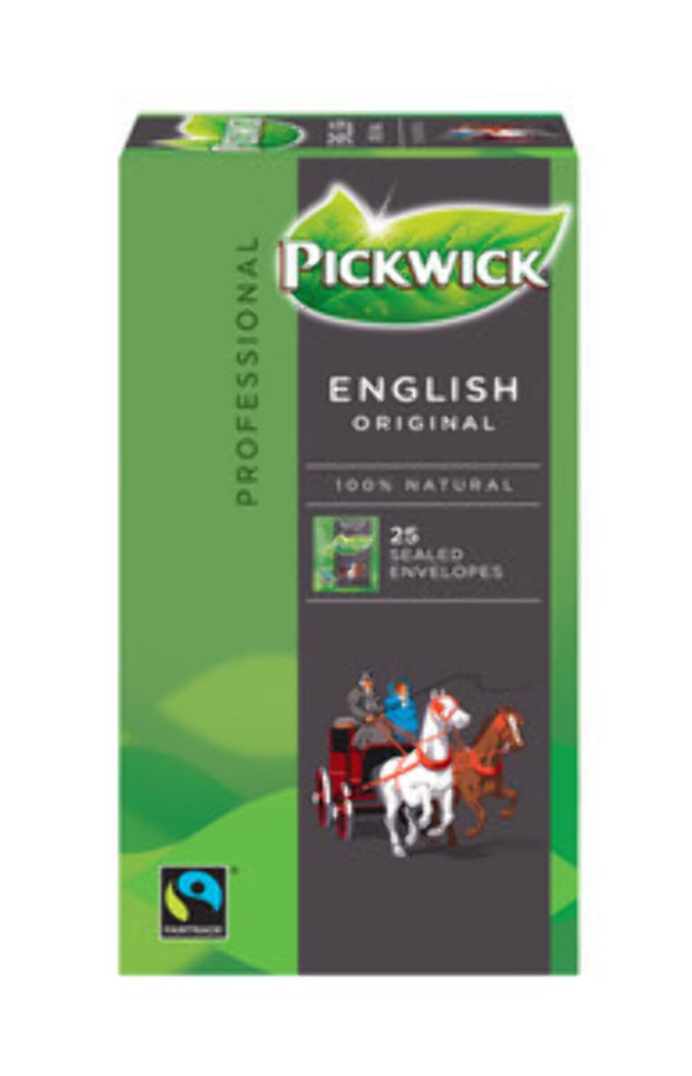 Pickwick Tea | Inglés Profesional Comercio Justo | Pickwick Tea Bags | Pickwick Dutch Tea | 75 Pack | 150 Gramo Total