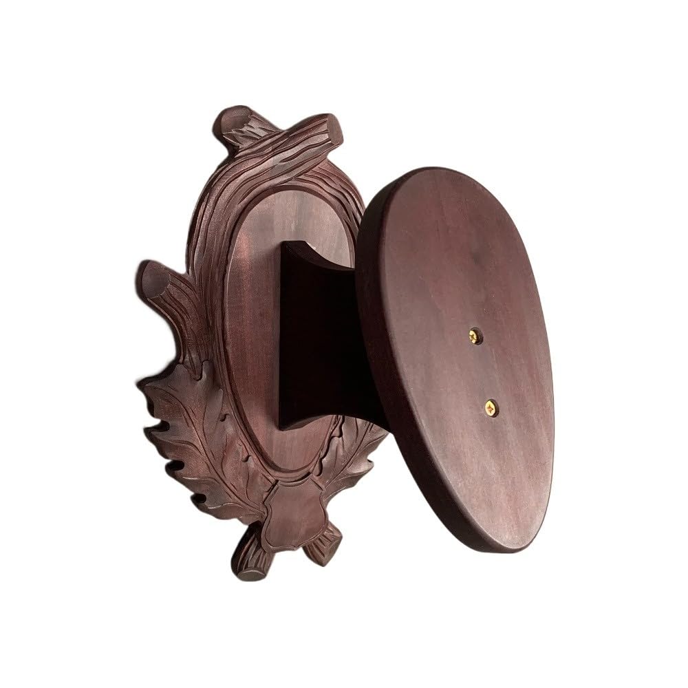Hi Life Living Nature Scudo di Legno per Trofeo muflone. Pannello. Corna. Caccia. 35x23cm 0329