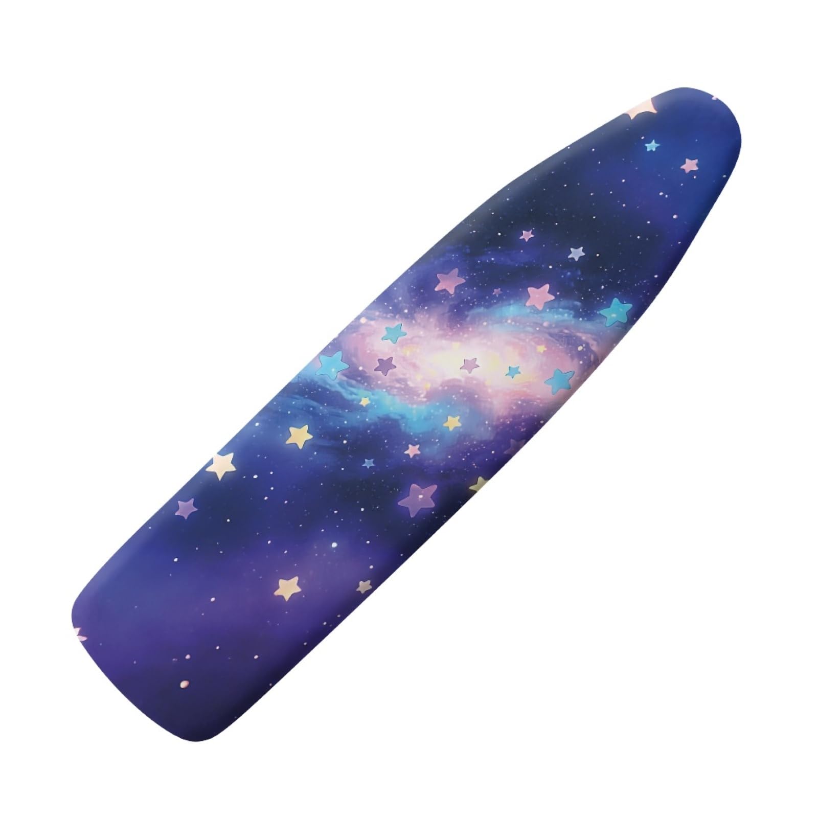 Extra large ironing board cover 140 x 45 Purple Blue Thick cotton pad Ironing Board Cover Elastic washable,Resist Scorching and Staining,Heat Reflective & Vapour Permeable,Easy Fit