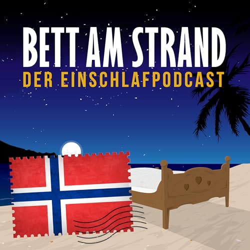 Page de couverture de Der Kvalvika Beach bei Mitternacht