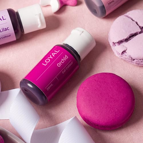 Image of Loyal Gel Food Coloring | Vibrant Color for Buttercream, Fondant, Royal Icing, Gum Paste, Marzipan and Cake Batter | Gel-Based Concentrated Food Dye - 20ml Orchid