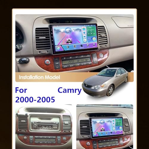 Autoradio 2 Din Android 15.0 Camry 2000-2005 récepteur multimédia Bluetooth SWC - 2