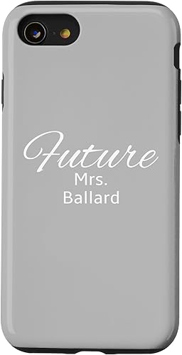 Vista 31 de iPhone 12/12 Pro Mrs. BALLARD personalized engagment announcment Case