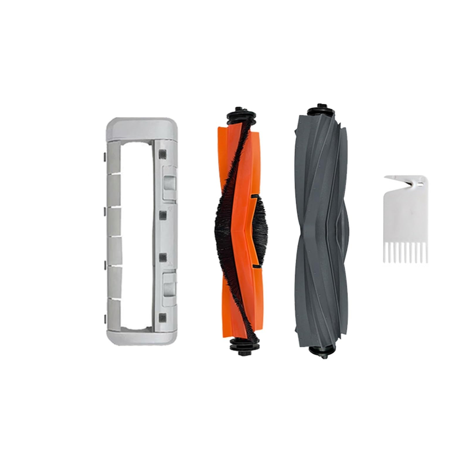 CJXYOPLAMFS ，Compatible For mijia， Omni 1S B101CN Robot X10+ ，Compatible For Dreame， L10s Ultra S10 Pro L20 Ultra X30 S30 Vacuums Brushroll Cover(3pcs white set)