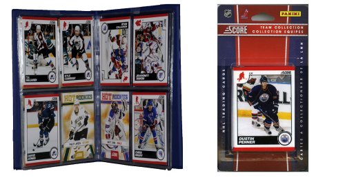 NHL Edmonton Oilers Licensed 2010 Score Team Set and Storage Album