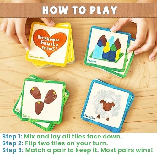 Juego de memoria para niños The Muslim Eid Edition miniatura 5