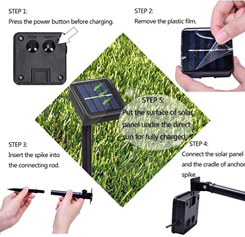 Luci a stringa solare, luci da giardino delle api