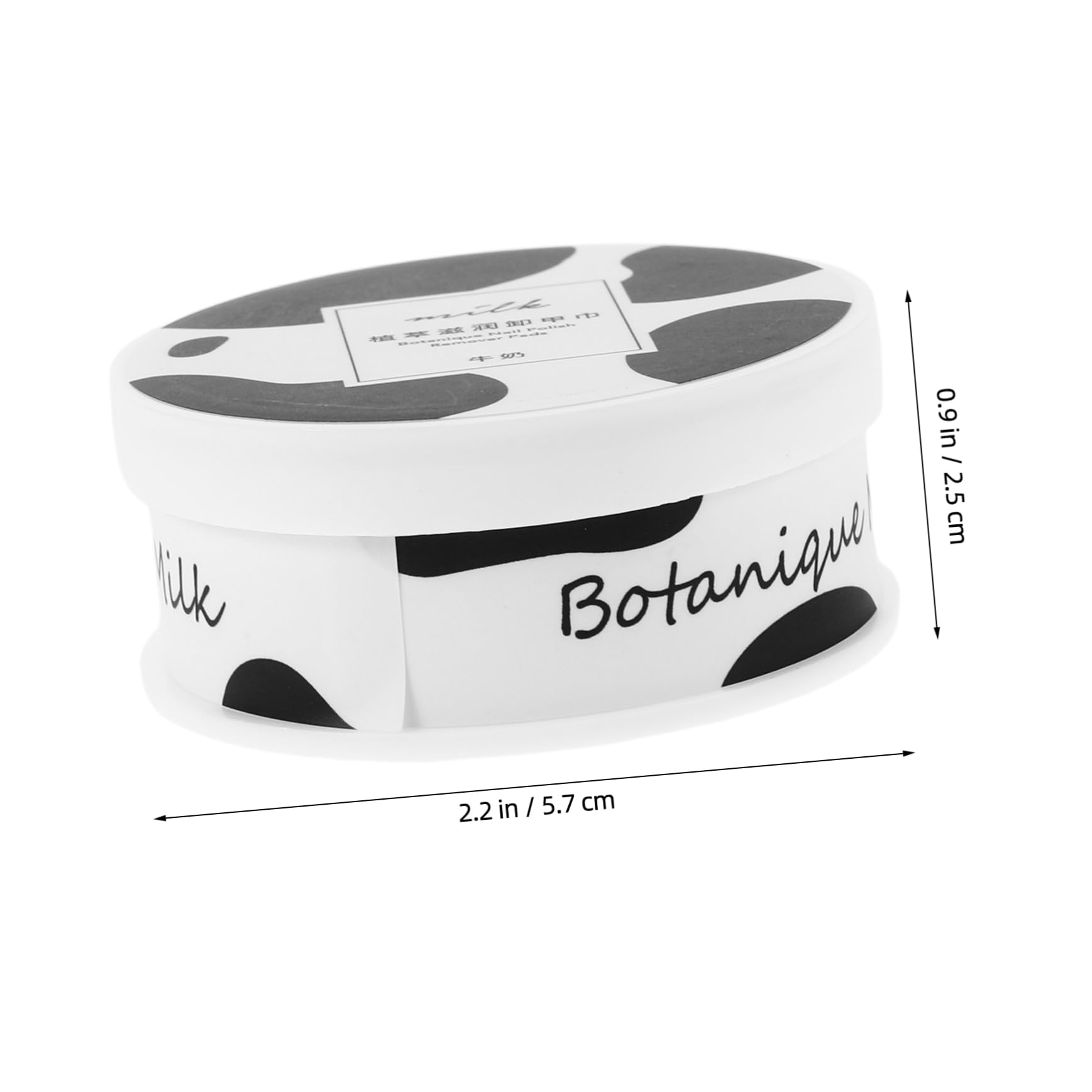 FRCOLOR Nail Polish Remover Pads Gentle Moisturizing Reusable Tear-resistant for Home Salons