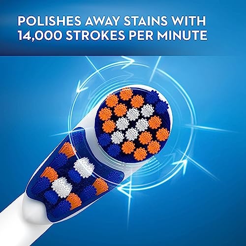 Image of Oral B CrossAction Power Whitening Replacement Head-2 ct, 2 pk