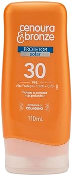 Cenoura e Bronze Protetor Solar Fps 30 110Ml E Menor preço em Cenoura e Bronze Protetor Solar Fps 30 110Ml E