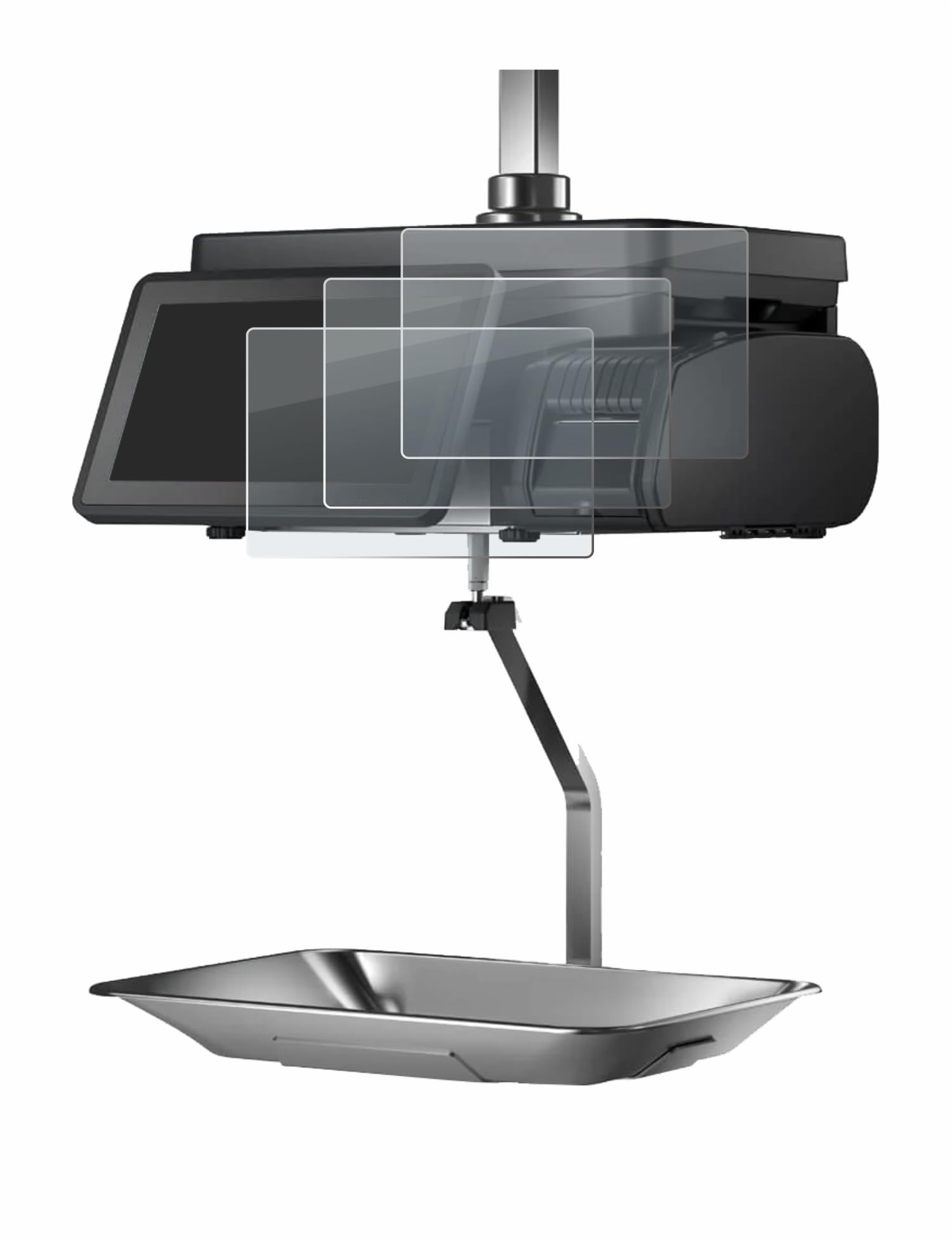 brotect Pellicola Vetro Opaca per Bizerba Q1 pro 400 12.1" (3 Pezzi) Protezione Schermo [Anti-Riflesso, Durezza 9H]