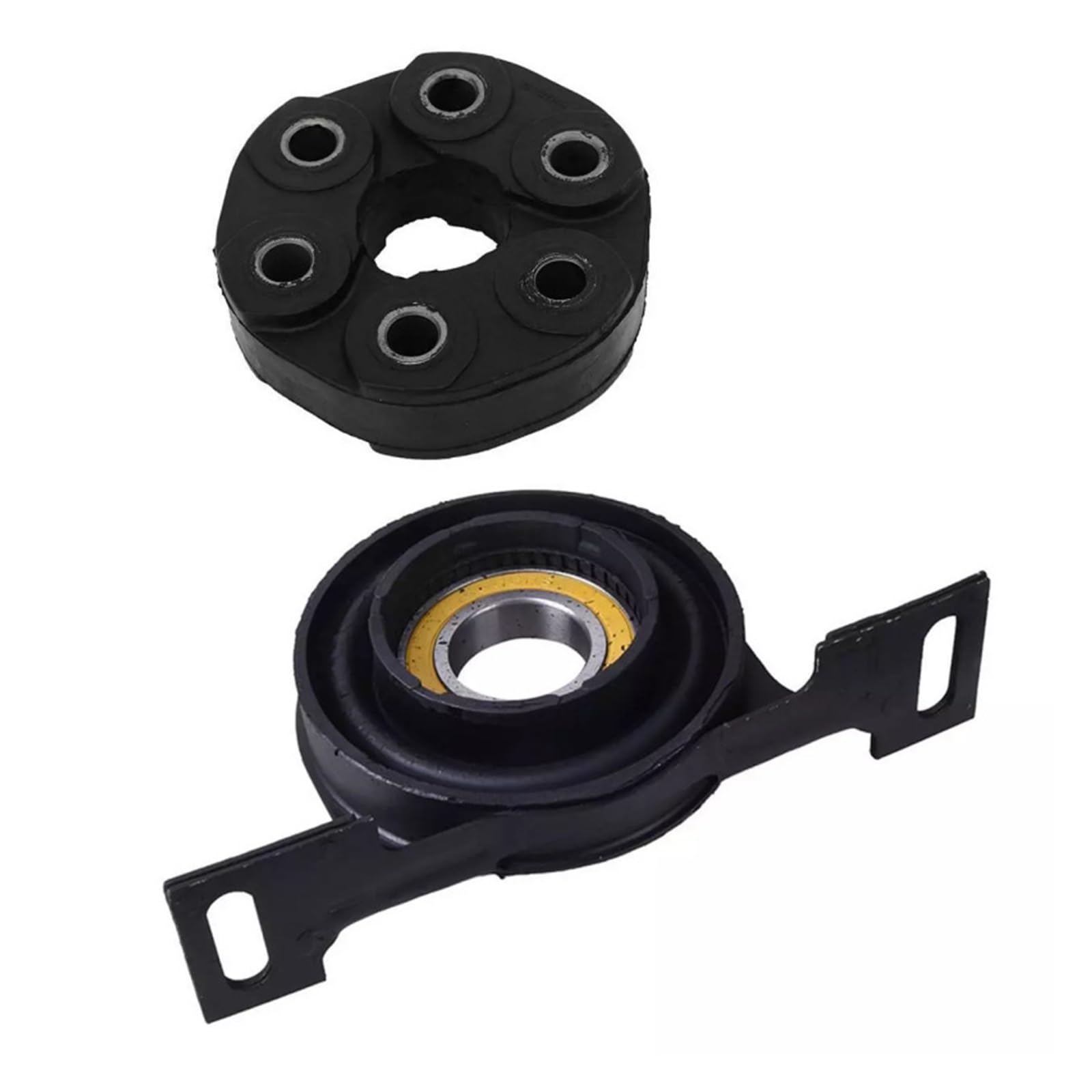 WXJWX0211 26111227410 26121226731 Flex Disc Driveshaft Center for Carrier Bearing Support for BMW 3Er E36 E46 5Er E34 E39(1 Set)