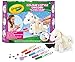 Crayola - Kit Ma Licorne à Décorer, Loisir Créatif, Jeu de Dessin et Coloriage - Âge Conseillé: à Partir de 4 Ans