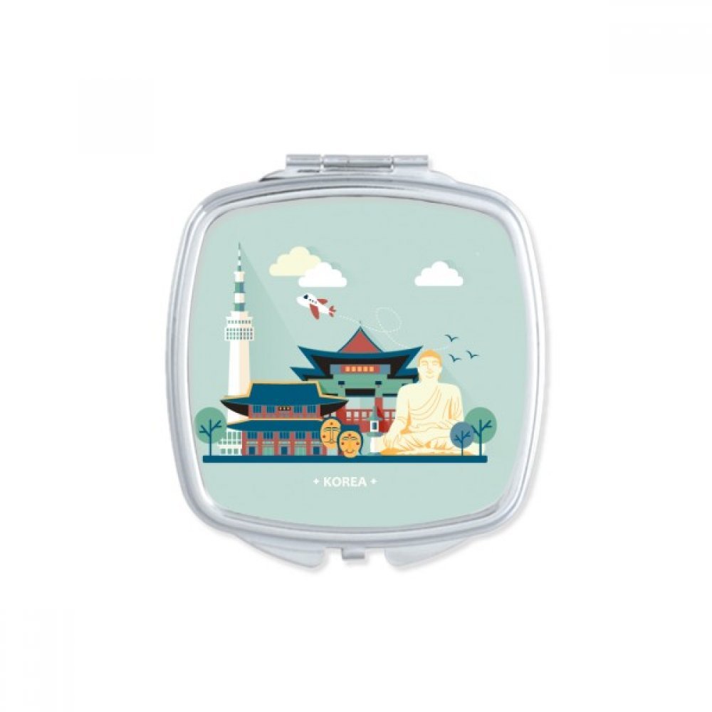 Miroir de poche pour éviter les ratés de maquillage miroir de main compact voyage