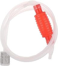 Siphon Changeur d'eau manuel avec pompe manuelle et filtre, tuyau en silicone de qualité alimentaire pour aquarium, aquarium et transfert d'eau domestique
