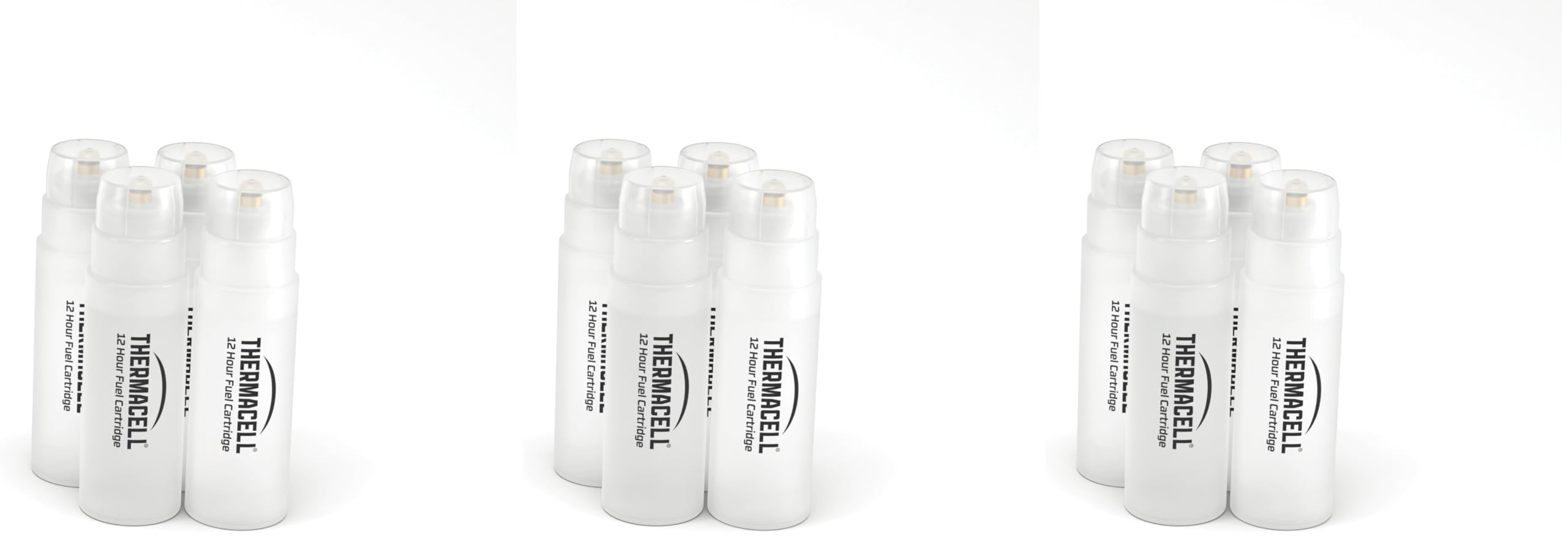 Thermacell Ricarica per Repellente Antizanzare, Protezione 21m², Inodore, Senza Spruzzi, Sicuro per Tutti, 48 Ore di Durata, 4 Cartucce (Confezione da 3)