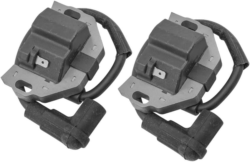 HITY MOTOR Ignition Coil Compatible with John Deere Z925A Z930 Z950A Z950M Z950R Z960M Z960R Z970R Qty2 UC11197, MIU14476, MIU12431, MIA12217, 21171-7041, 21171-0711, 21171-0743, 21171-7042