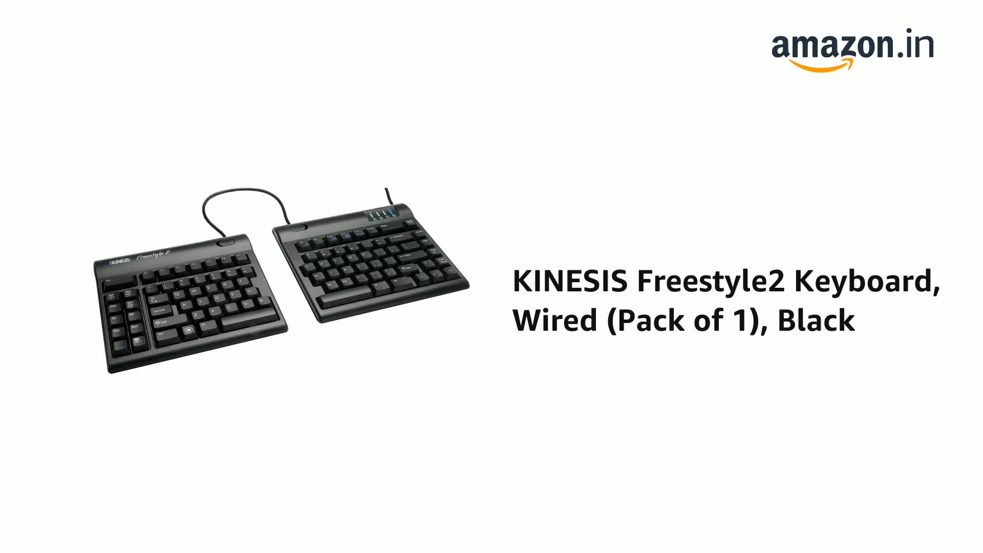 Amazon.in: Buy KINESIS Freestyle2 Keyboard, Wired (Pack of 1