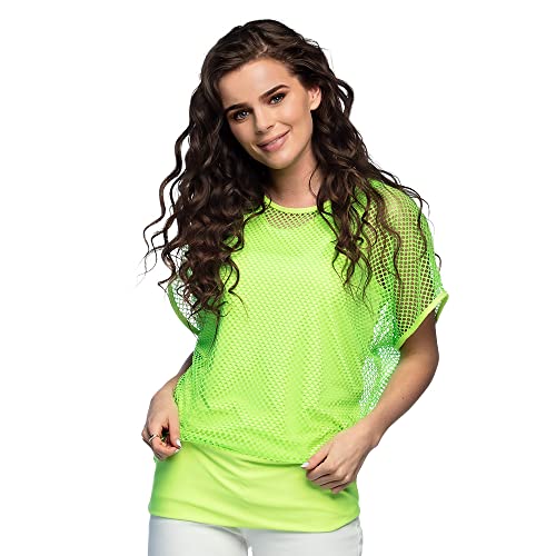 Top en résille extensible taille M L haut transparent