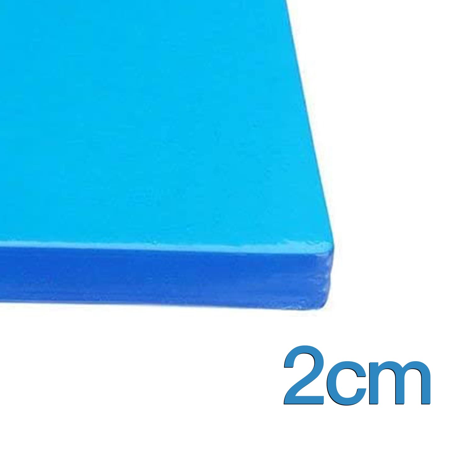 aleawol Cojín de gel para asiento de moto, 25 x 25 x 2 cm, cojín de gel para motocicleta, cojín de gel suave, cojín de asiento de moto, accesorios para asiento de moto, color azul