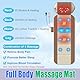 Ganzkörper-Massagematte mit Wärme, Rückenmassage-Pad, Lendenwirbeltraktion & Entspannung, Ganzkörperheizung, 4 Massagemodi & 6 leisere Motoren, verstellbare Taille für 1,5 m - 1,8 m, faltbares und