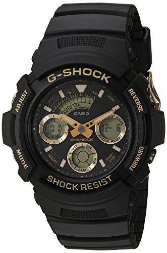 Casio Men's AW-591GBX-1A9CR G Shock Analog-Digital Display Quartz Black Watch