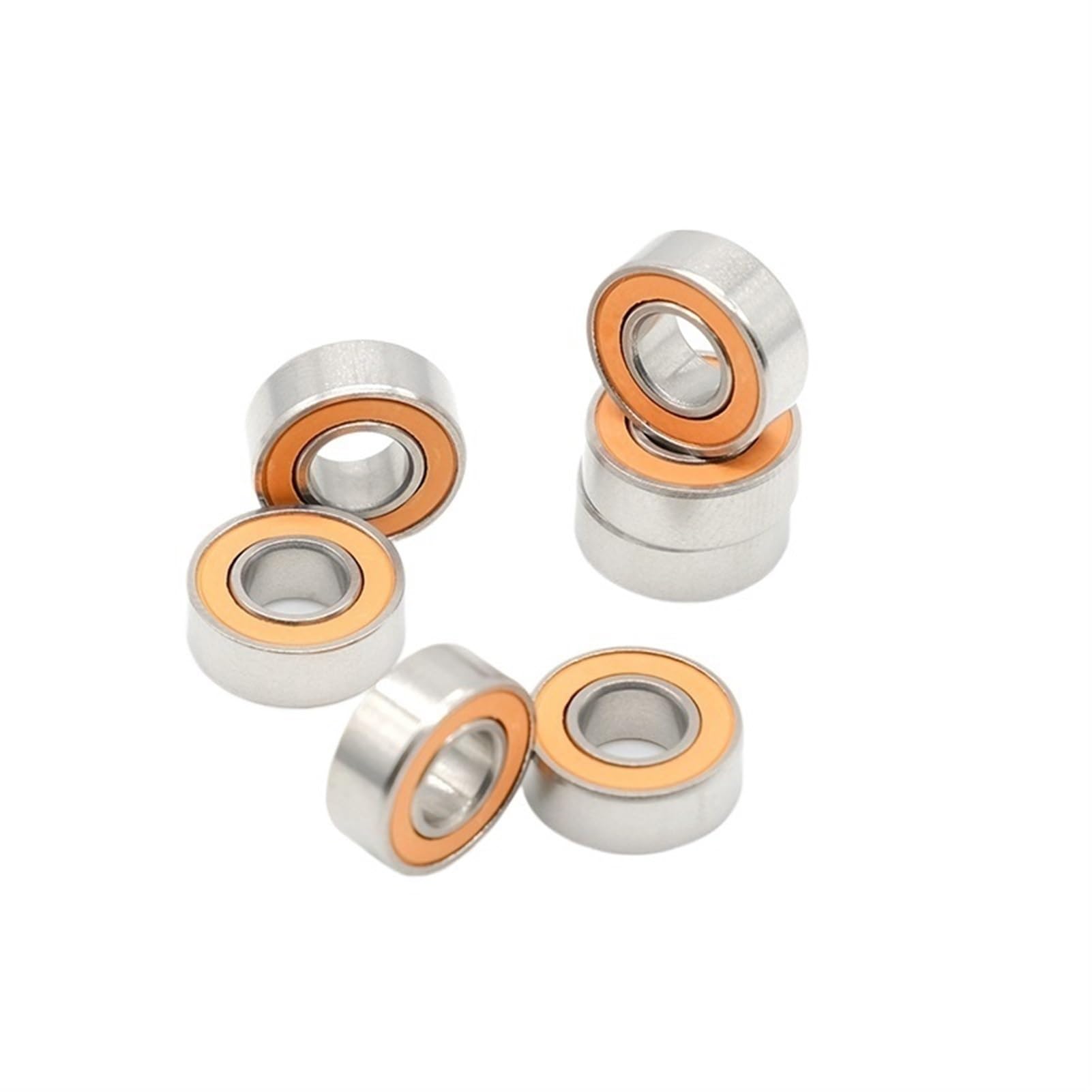 Cuscinetti a sfere a gola profonda 8 PZ SMR115 2RS W3 Cuscinetto 5x11x3 mm CB ABEC7 Cuscinetto In Ceramica Ibrido In Acciaio Inox SECCO Oceano Mulinelli Da Pesca Cuscinetti a sfera SMR115 W3