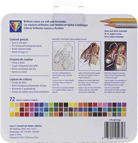Staedtler Colored Pencils 72/Pkg