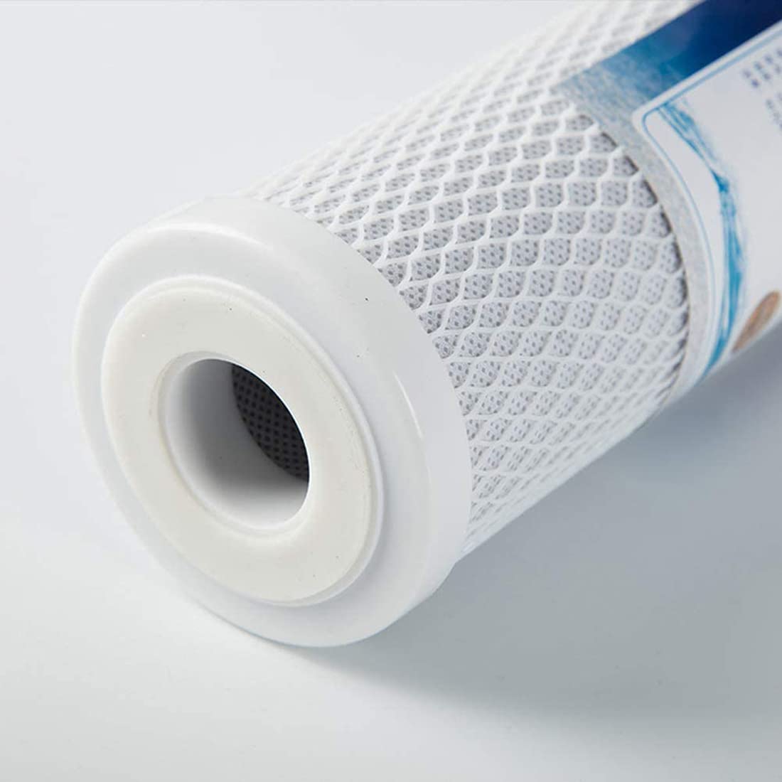 Cartuchos De Filtro 6 Piezas Filtro Repuesto 20" Agua Cartucho Carbón Activado Para Sistemas Ósmosis Inversa 5 Etapas