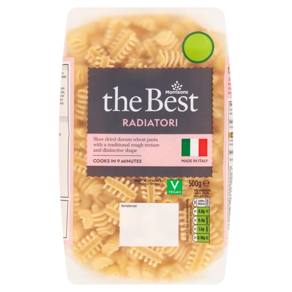 Morrisons The Best Radiatori 500g
