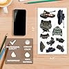 Military Tank Stickers Pack Vinyl Decals for Laptops Water Bottles Skateboards Luggage Helmets Vehicles Teens Kids Adults Enthusiasts Durable Waterproof Sticker Set 50Pcs #2
