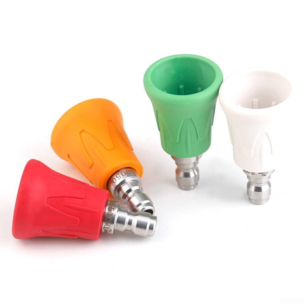 5 Ugelli Per Idropulitrice 40° - Attacco Rapido 1/4, Bianchi, Per Auto E Vialetti - Foto 10