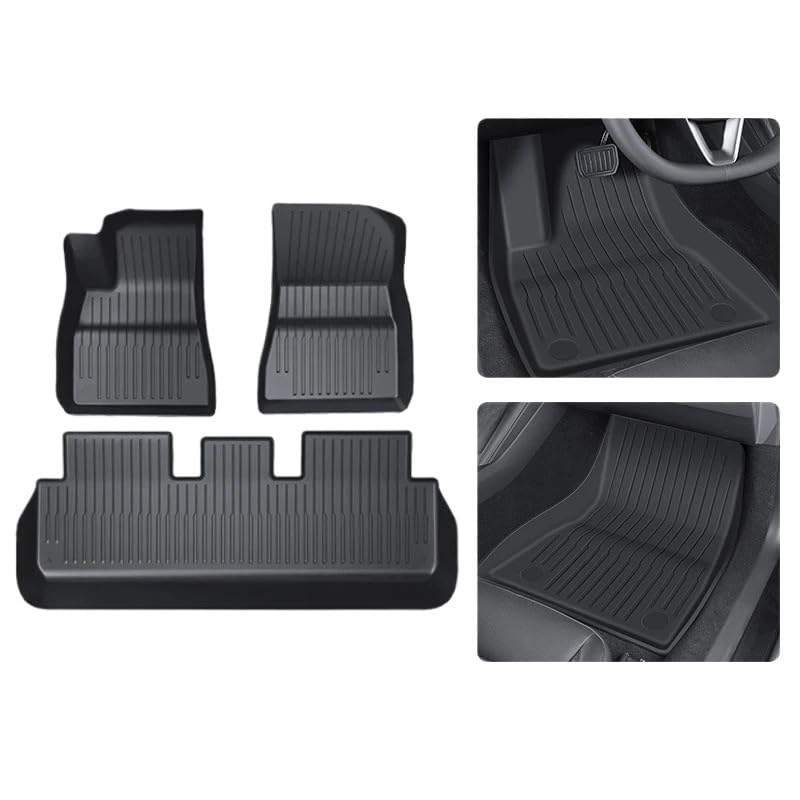 Tapis de coffre imperméable et résistant aux intempéries pour Tesla