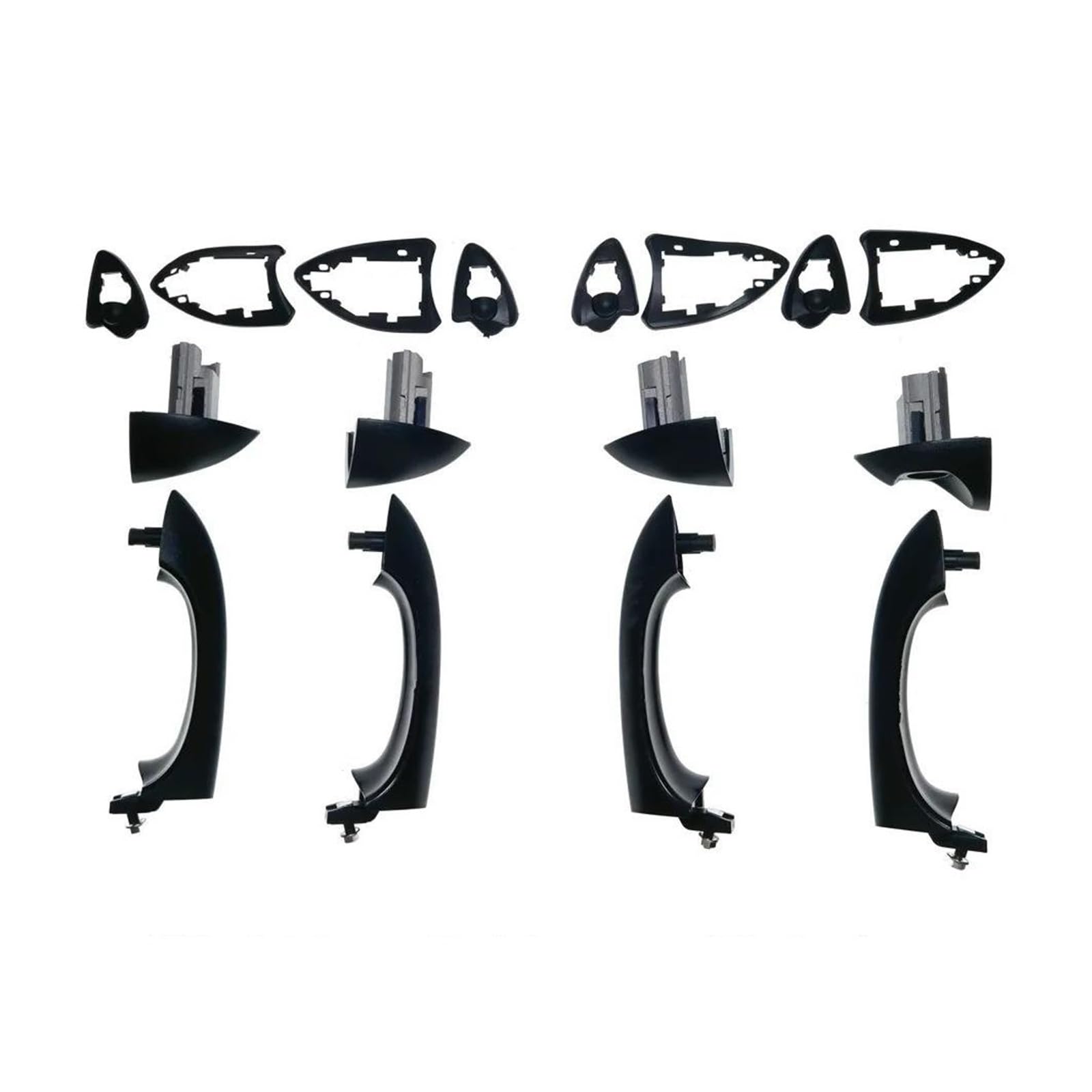 Cavinbdz Right Drive For X5 E53 2000-2006 51218243617 51218243618 51218243621 51218243625 51218243626 Outside Door Handles (Right Drive)