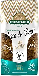 Kit 2X: Macarrão Parafuso Integral Grão de Bico Mosmann 300g