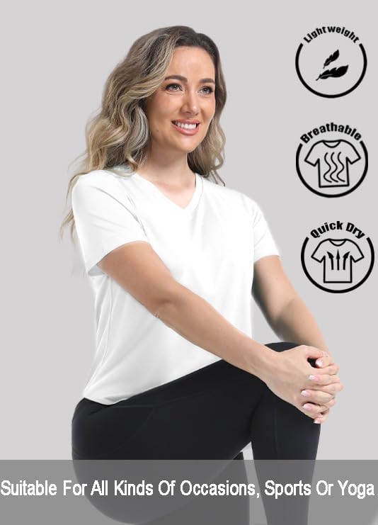 Women's Sun Shirts UPF 50+ Protection Shirts Rash Guard Long Sleeve Sun SPF Workout Tops Shirt for Swim Beach Running - Image 6