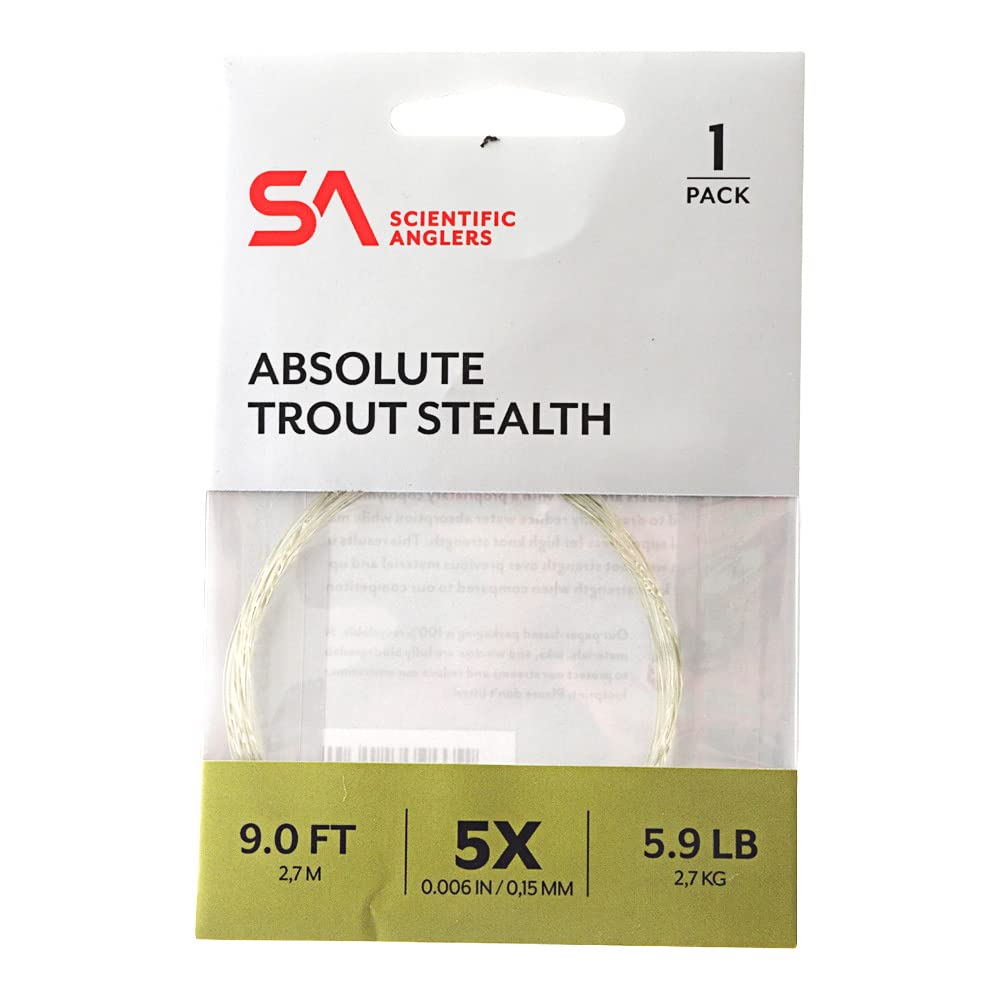 Scientific Anglers Absolute Trout Stealth Leader (5X)