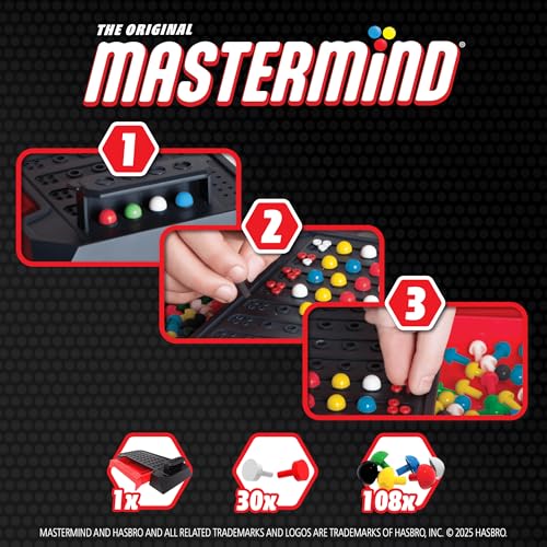 Mastermind Classic juego de mesa para 2 jugadores miniatura 4