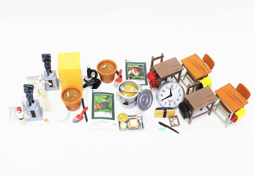 ぼくの小学校 ミニチュアセット ぼくの小学校～授業編～｜ガシャポンオフィシャルサイト