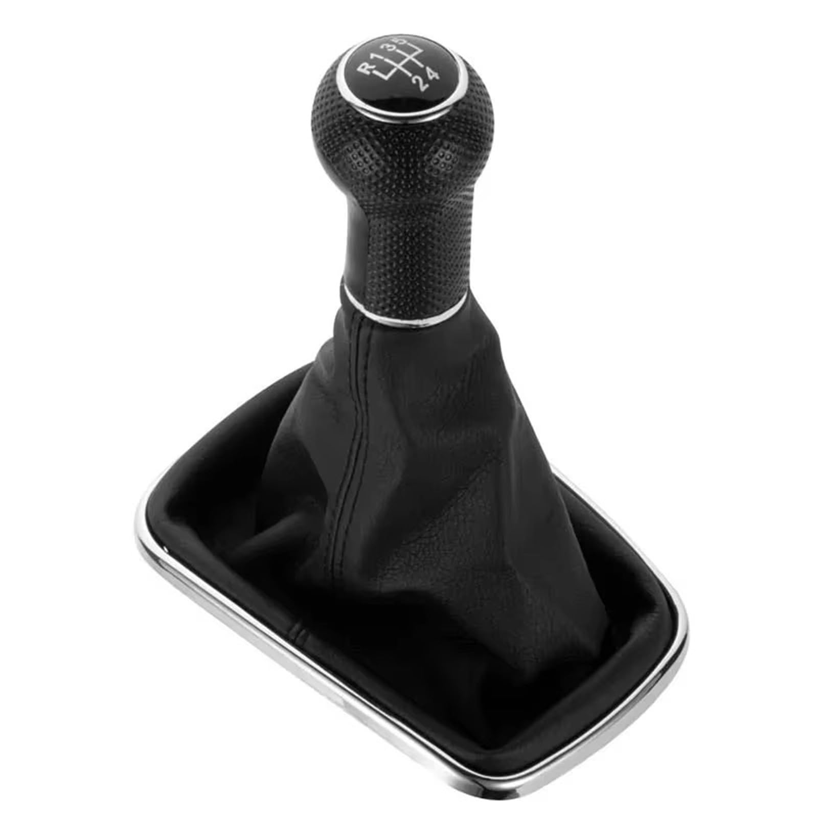 Jjrfvbgt One Color Car Speed Gear Shift Knob Compatible With For Mk4 For Golf For Gti R32 1999-2005 5 6 For Speed 23Mm Gear Shift Knob Lever Gaiter Boot