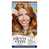 Clairol Nice'n Easy Crème, Natural Looking Oil Infused Permanent Hair Dye, 8WR Golden Auburn