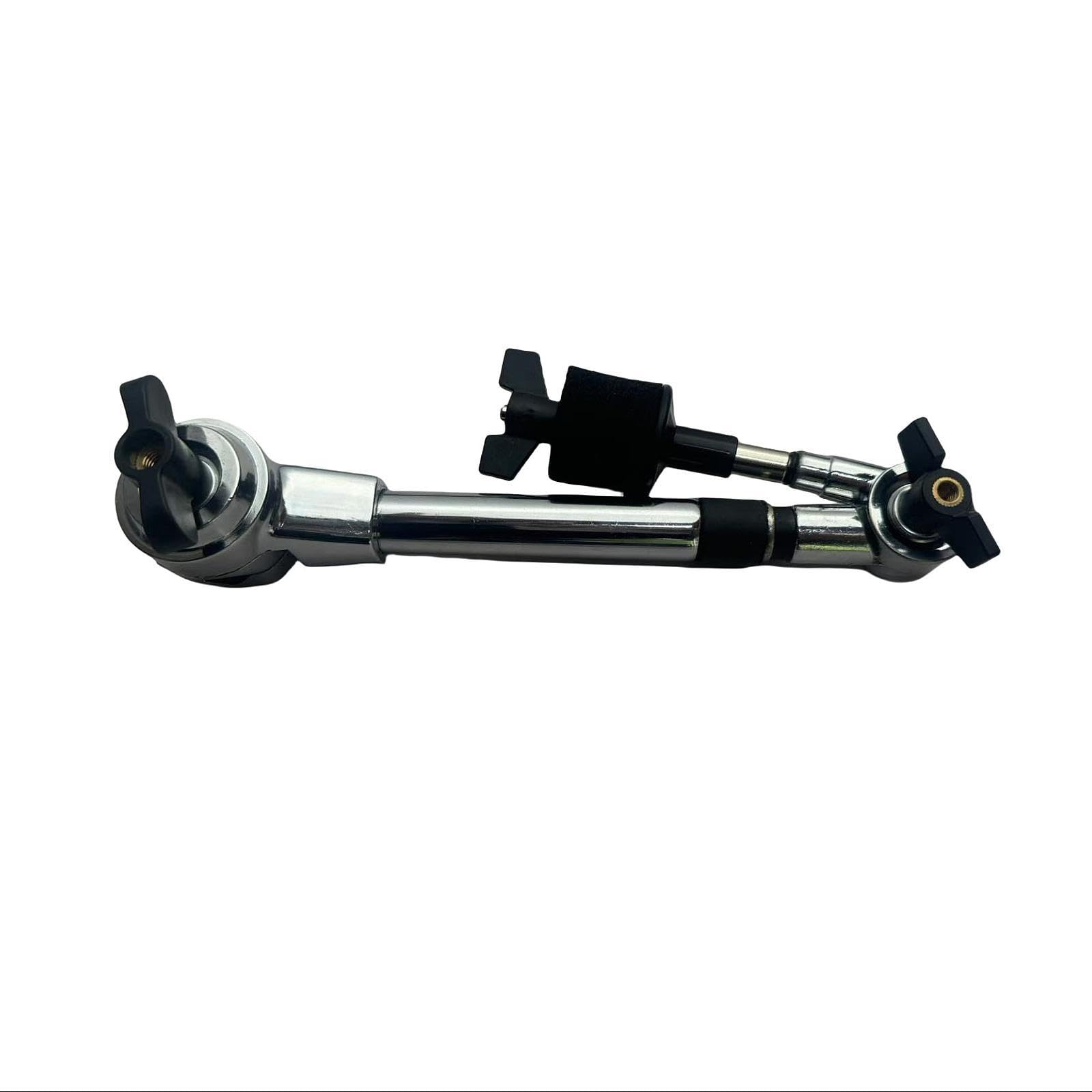 F Fityle Drum Cymbal Extensión brazo de la extensión del platillo Hardware de montura 360 Rotación Profesional Brazo de tambor para varios soportes de platillo