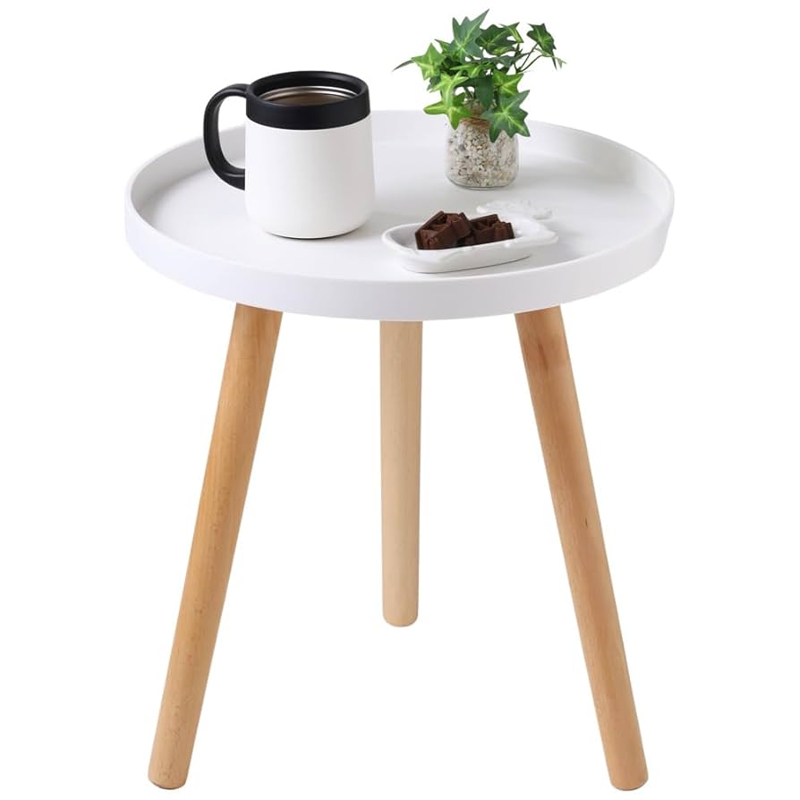 k810r111 イタリア製 エレガントなサイドテーブル/サイドテーブル 白家具 ec-furniture_10001538