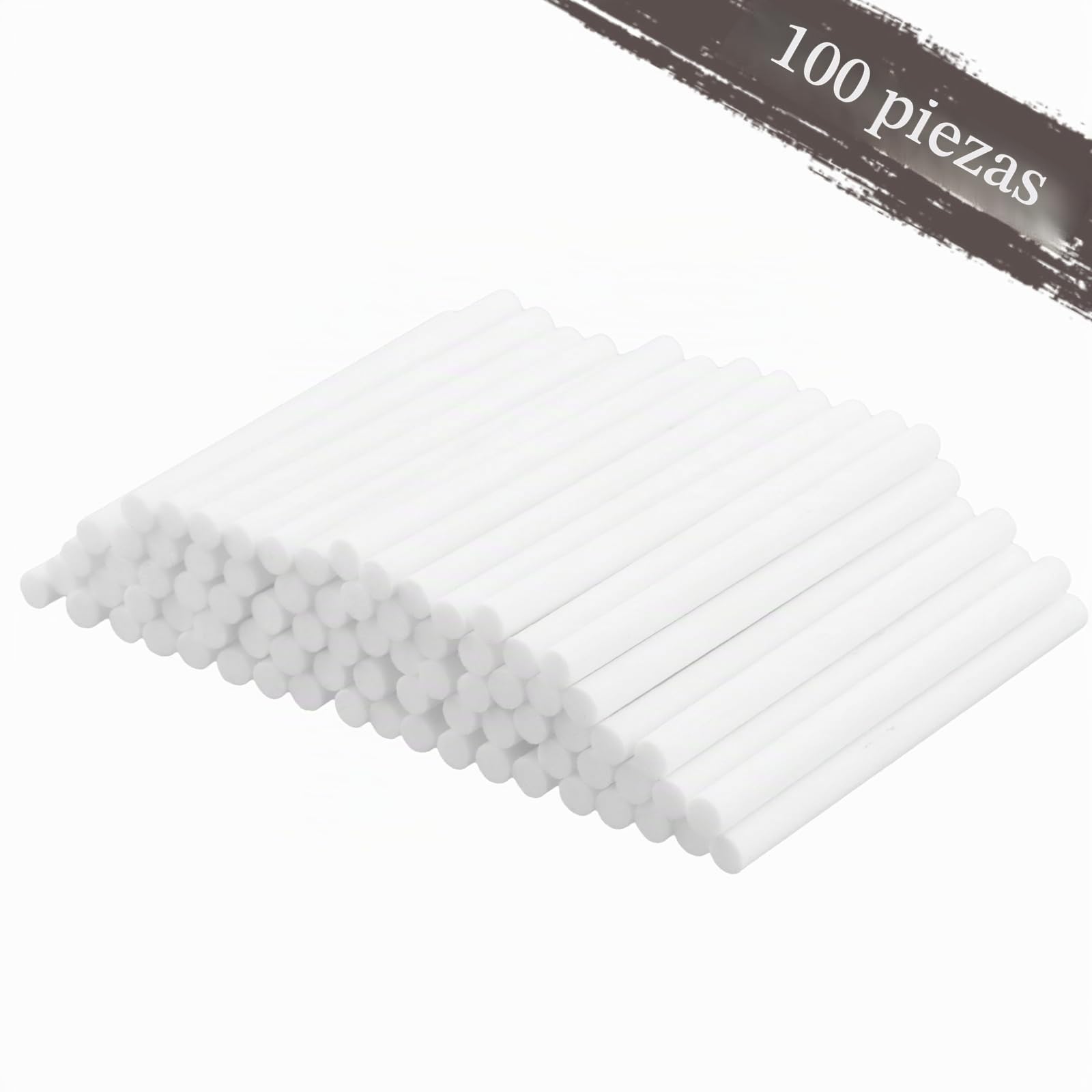 Varillas de Humidificador de Algodón 100 Piezas Repuesto para Difusor Aroma Mini Portátil