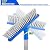 Grout Brush with Long Handle, Lalafancy 20-50 Inch V Shape Stiff Bristles Tile Floor Grout Cleaner Brush 160° Rotatable for Kitchen Shower Tub Floor Tiles Baseboards Tight Space