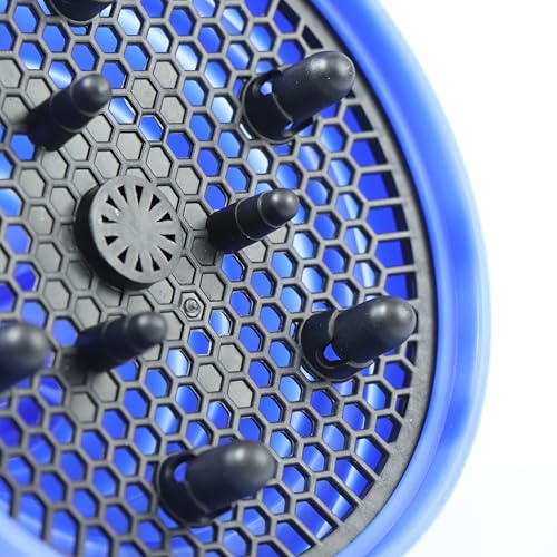 Acessório de difusor de cabelo dobrável para secadores de cabelo, difusor de silicone portátil para