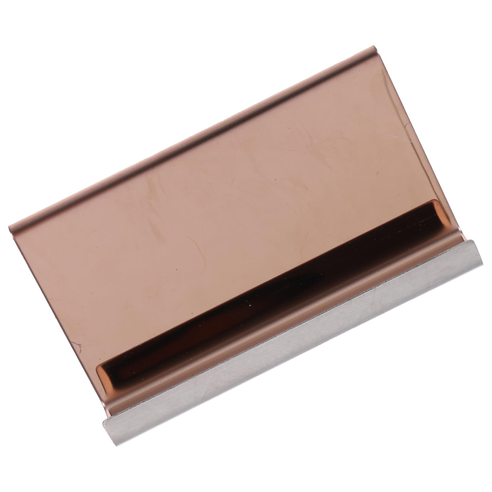 DOITOOL 5 Piezas Soporte de Tarjetas de Visita Inoxidable Base para Tarjetas de Negocios Organizador de Escritorio para Oficina