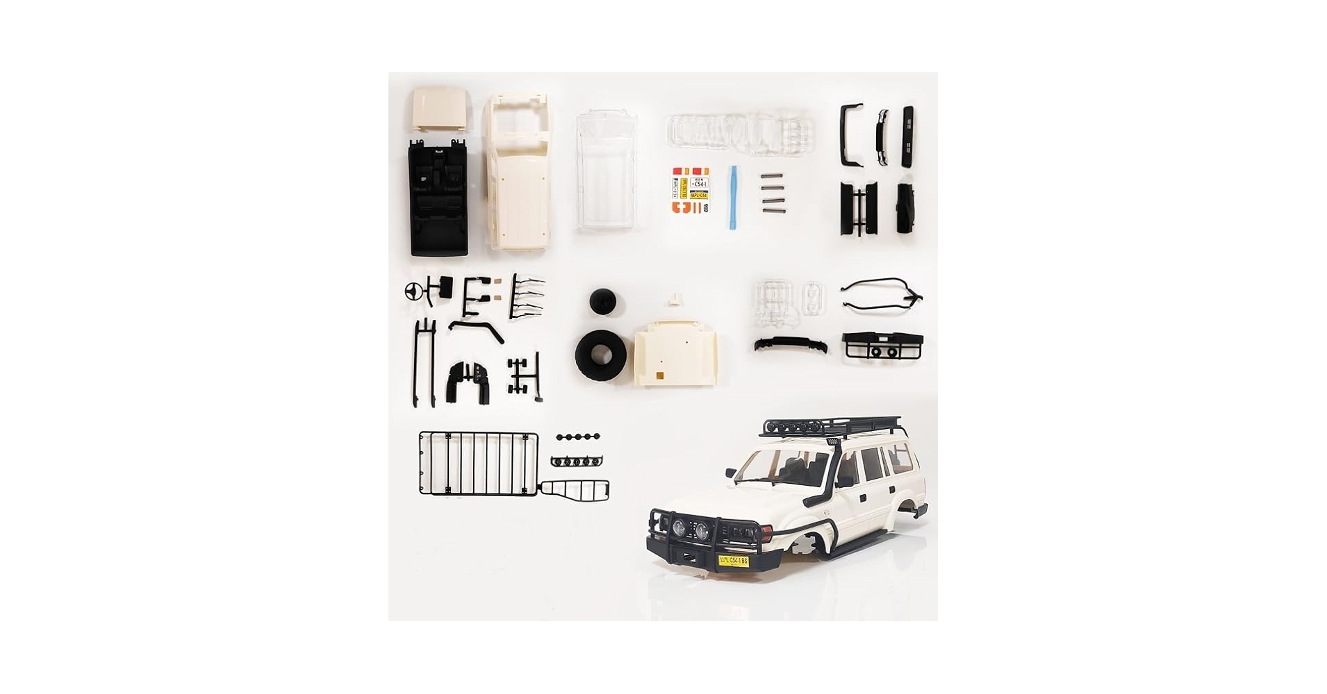 WPL C54ボディキット未使用　C14、C24用ボディキット　80ランクル Amazon.co.jp: WPL C14 C24 C24-1 C54 ランドクルーザー LC80