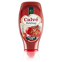 Calvé Tomato Ketchup Top Down – 430 ml