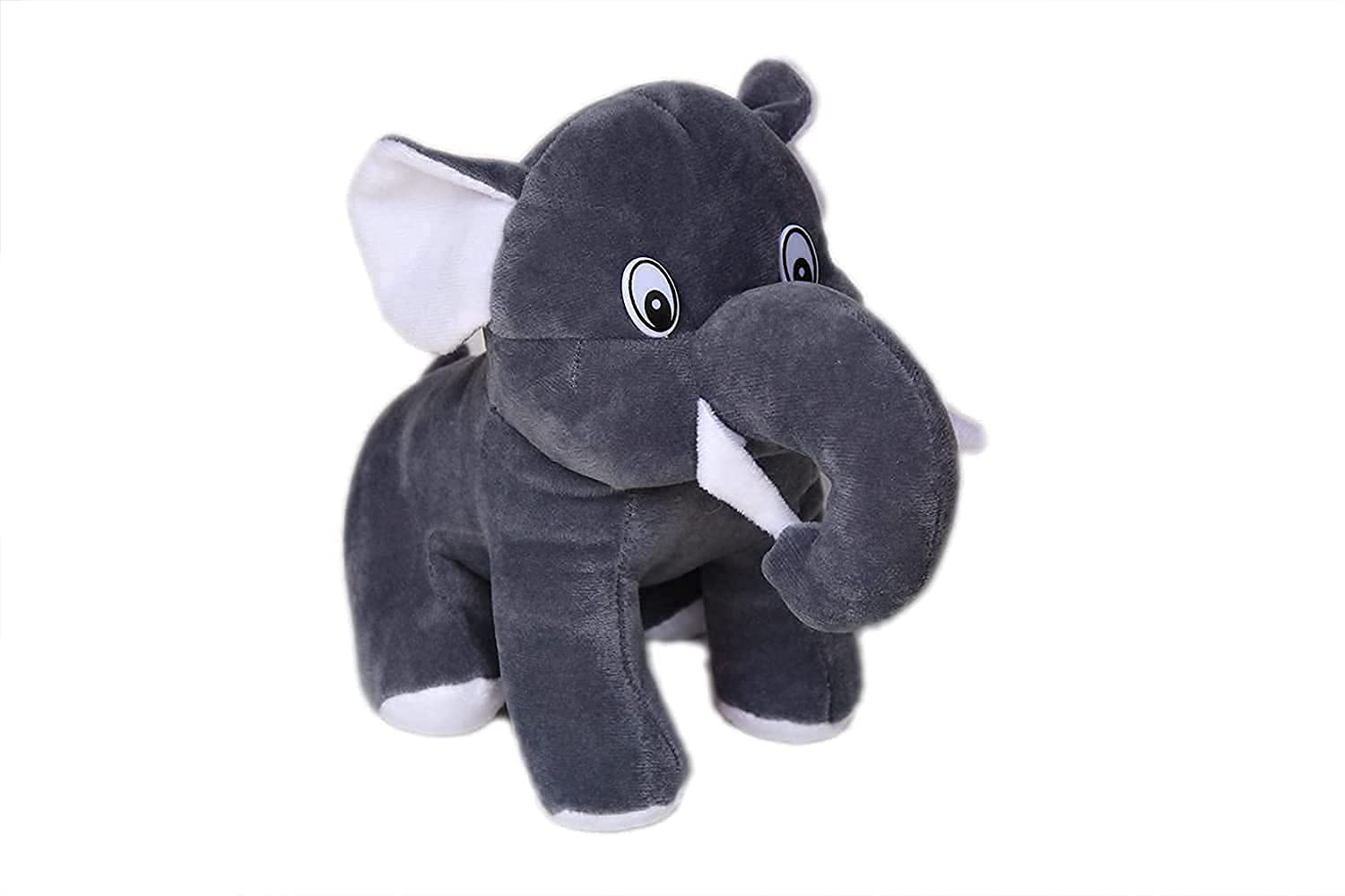 SUI Appu Elephant Soft For Kids Girls Boy Home Room Car Decoration 26 Cm Grey Color